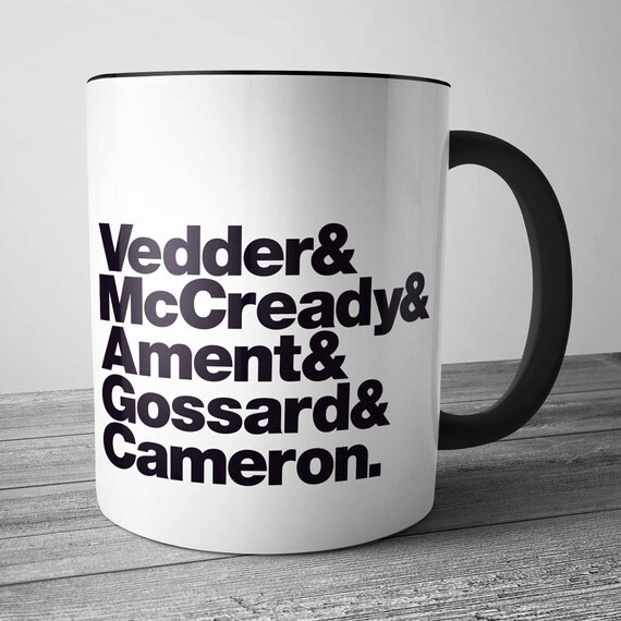 Pearl Jam Rock Band Mug