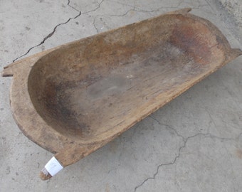 Large Dough Bowl, Primitive dough bowl, rustic dough bowl, wooden dough bowl, home decor dough bowl, old, handmade, gift idea, room decor 69