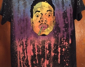 Chance the Rapper Hand Made Galaxy T-Shirt