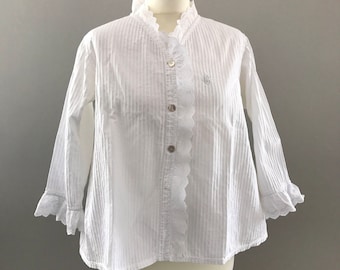 Grandma Camisole Nightgown, lace blouse, summer blouse