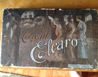Antique/ vintage Elcaro Fortune Telling Game 1914
