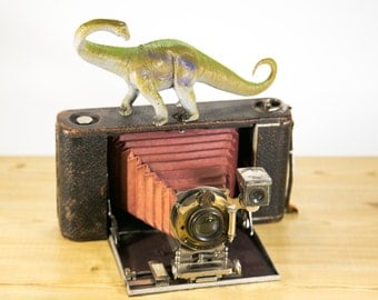 Kodak No. 3A Folding Camera Model 3 Antique Bellows Camera - #F9