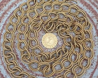 Georgiou Studio Chain Belt, designer belt, gold chain belt