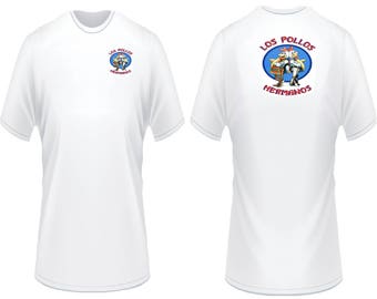 Los Pollos Hermanos Breaking Bad Print T-Shirt