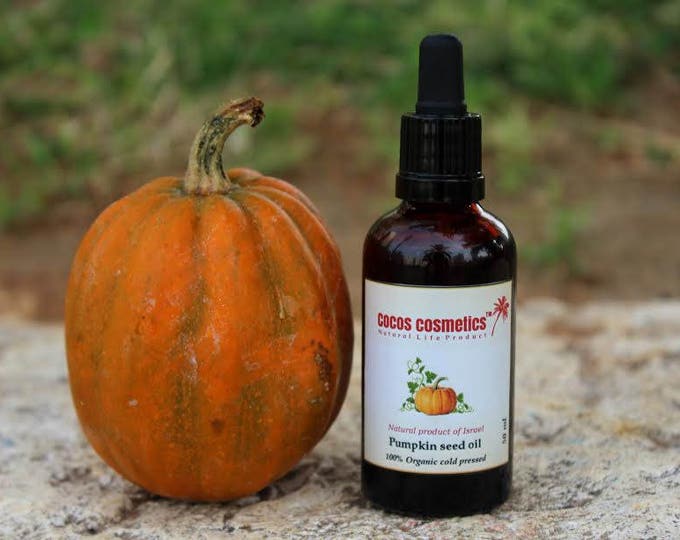 Pumpkin Seed Oil - Pure 100 % organic, undiluted, cold pressed, unrefined