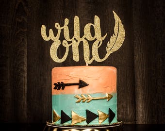 Wild One Cake topper, wild one