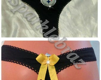 NFL thong-Pittsburgh Steelers Lingerie-Pittsburgh Steelers-NFL-Thong-Pittsburgh steelers panties