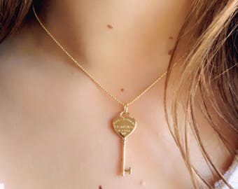 Breakfast at Tiffany's Necklace • for her • Tiffany's necklace • Bridesmaid gift • Birthday present