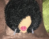 Soul Sista Girl Afro Black Woman African American Woman Black Queen Diva Kinky Hair Soul