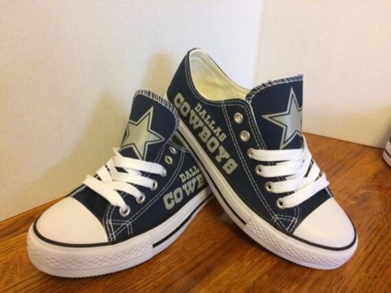 Dallas Cowboys Womans canvas shoes by PersonallyHidesHobby Dallas Cowboys Womans canvas shoes by PersonallyHidesHobby