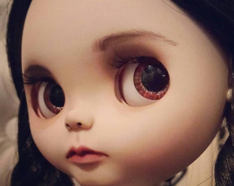 Custom Blythe Dolls For Sale by OFFER for today WEDNESDAY ADDAMS custom Blythe by Loliña