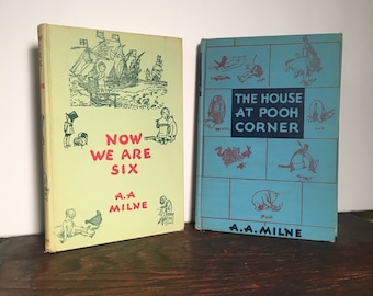 AA MILNE Revised 1961 Hardcover Dutton Winnie the Pooh Set 4 Lot vintage 60s AA MILNE Revised 1961 Hardcover Dutton Winnie the Pooh Set 4 Lot vintage 60s