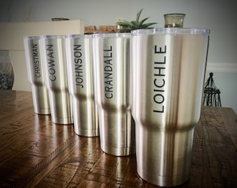 SALE Groomsmen Engraved Rtic, Yeti, Ozark Engraved, 30 ounce engraved Rtic, Engraved Rtic Tumbler, Groomsmen Tumbler, Groomsman Gift Ideas