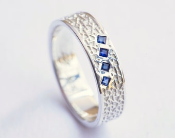 mens wedding ring mens sapphire ring mens white gold ring mens wedding band - Mens Sapphire Wedding Rings mens wedding ring mens sapphire ring mens white gold ring mens wedding band - Mens Sapphire Wedding Rings