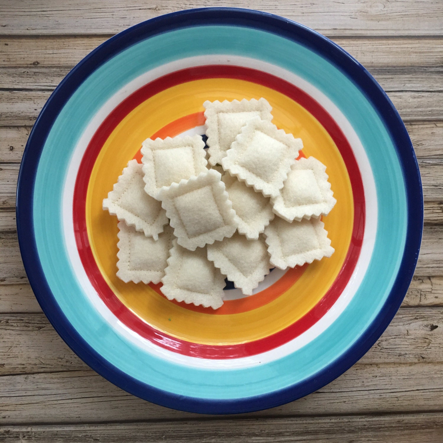 felt ravioli toy pasta pretend ravioli felt food pasta