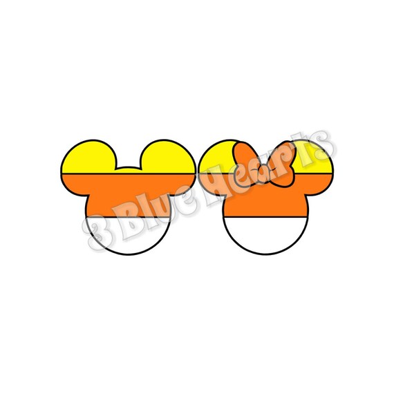 Download Candy Corn Mickey Head Halloween Mickey Head Halloween SVG