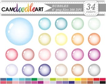 Bubble Clipart,Soap Bubbles Clipart,Bathtime Clipart,Bath,Colorful Bubbles,Scrapbooking,Planner Clipart,Sticker Clipart,png file