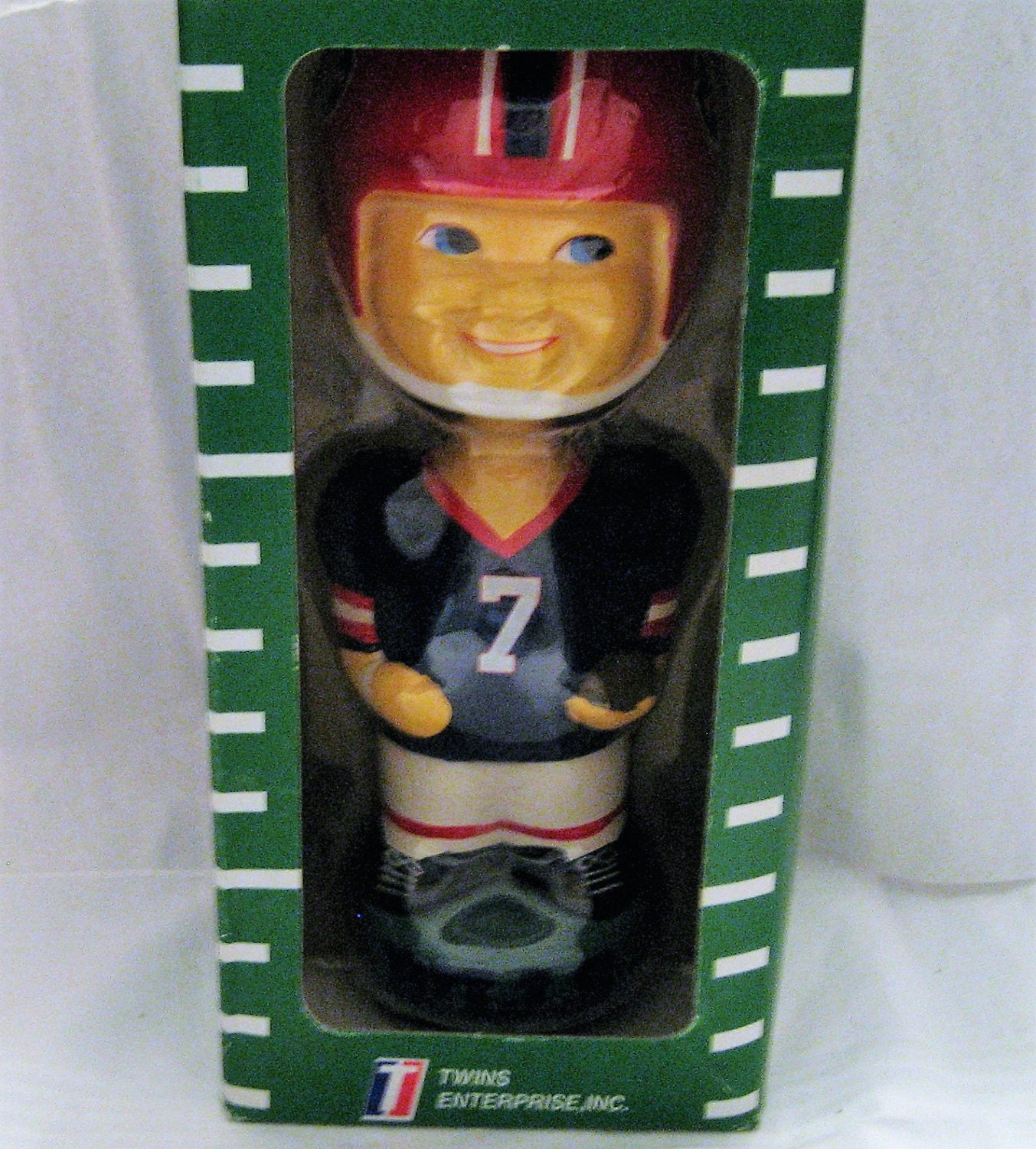 Buffalo Bills Bobbing Head Doll NFL Bobble by PearlsVintagebyPam