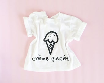 crème glacée t'shirt made by jupe & olive