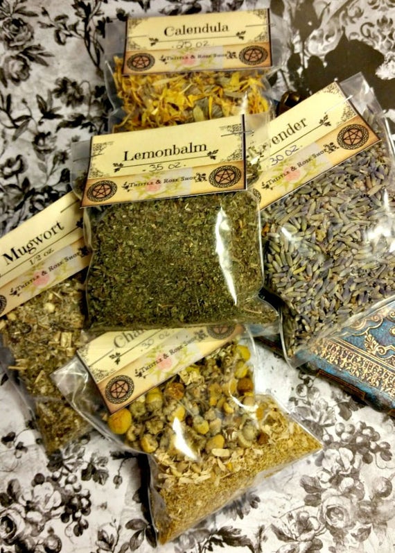 5 pack bundle of herbs a set of our more popular herbs