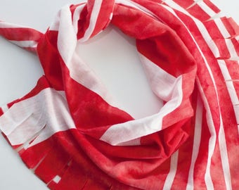 Sailors Delight - Fringe Scarf