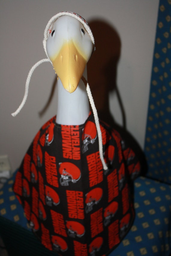 Large Brown Goose Outift w/hat Ohio