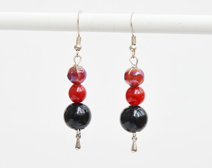 Ball drop earrings 20's inspired - gifts for her / birthday gift