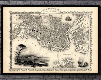 Boston Wall Art b&w boston skyline canvas set large wall art of boston print Boston Wall Art b&w boston skyline canvas set large wall art of boston print