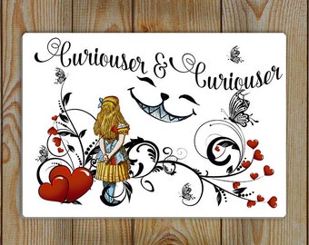 Alice In Wonderland Wall Art wonderland wall art | etsy Alice In Wonderland Wall Art wonderland wall art | etsy