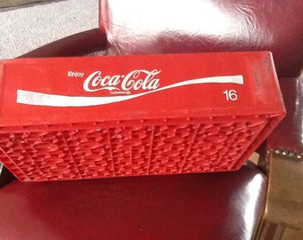 Vintage Red Coca Cola Bottle Carrier