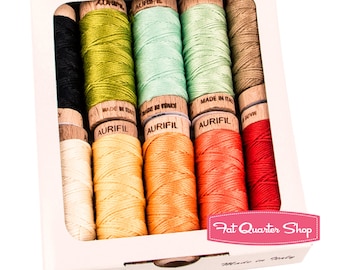 Retro Farmhouse Floss Small AuriFloss Thread Box by Joanna Figueroa of Fig Tree Quilts #JF30RF10
