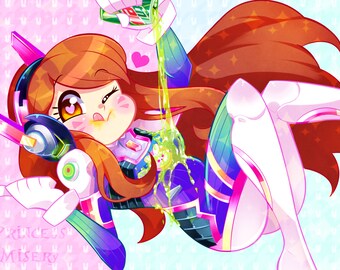 Overwatch D.va 11x17 print
