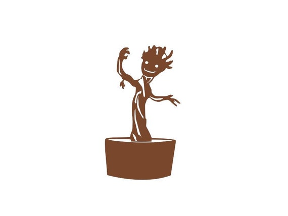 Groot Vinyl Decal/Bumper Sticker Guardians of the Galaxy