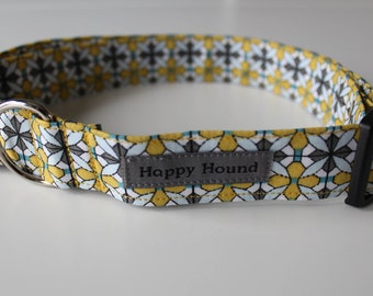 Lucy Dog Collar - Yellow
