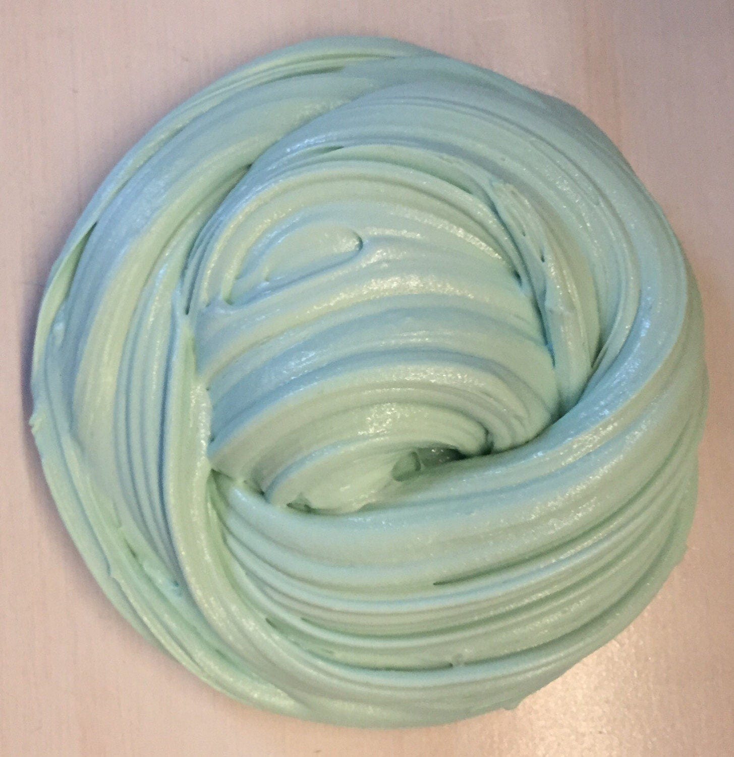 Green tea soft serve slime green tea slime slime putty