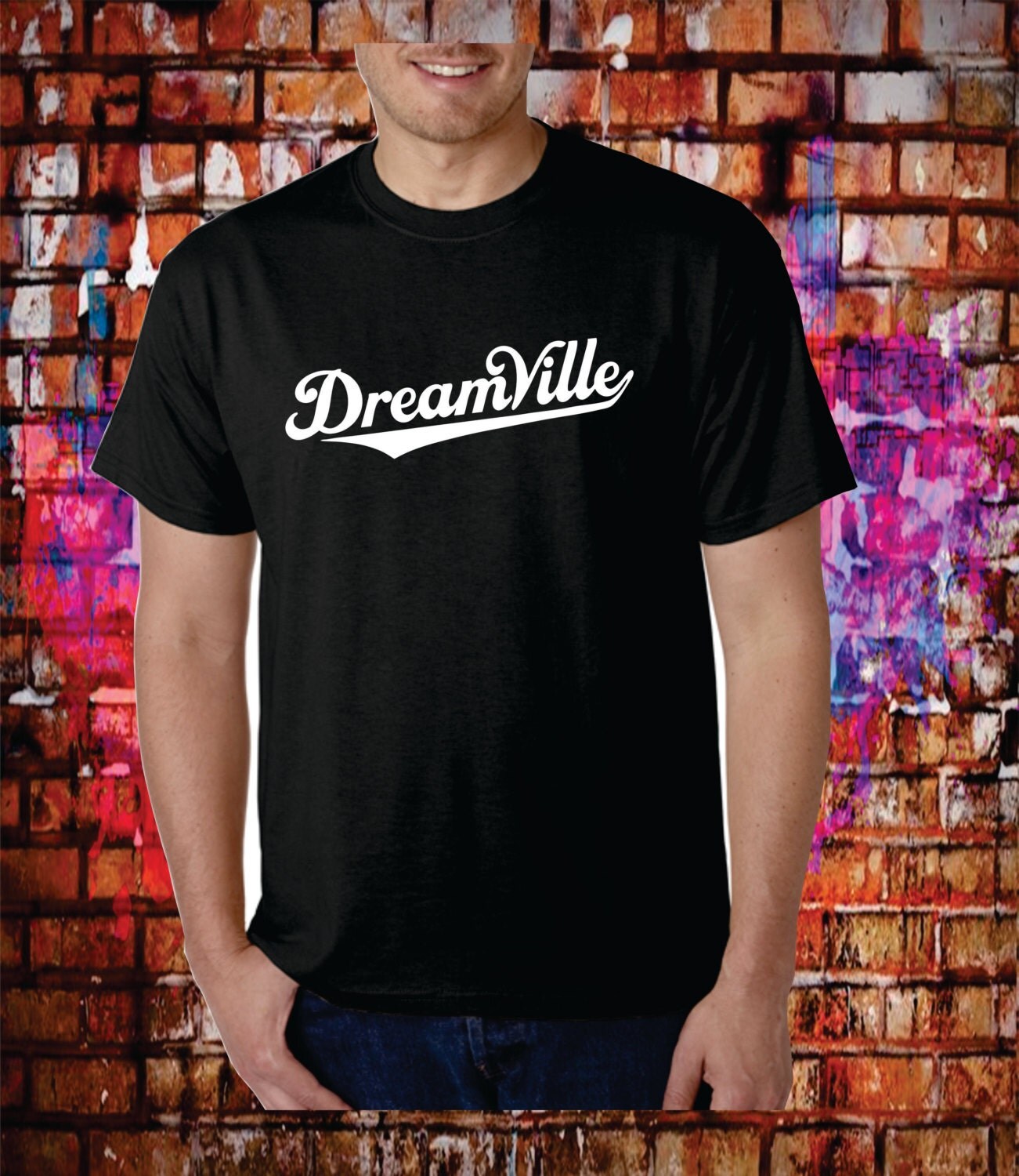 DREAMVILLE shirt T shirt hip hop dj J cole COLE WORLD