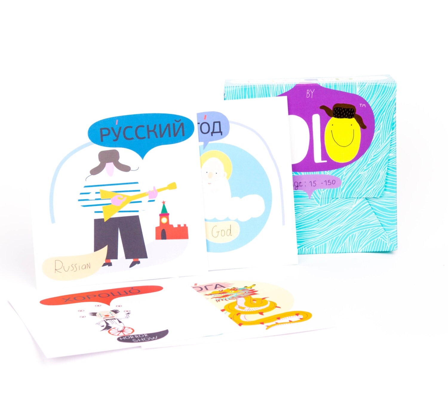 Russian Flashcards Vocabulary Cards Learn How to Speak