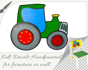 Embroidery hand painted furniture