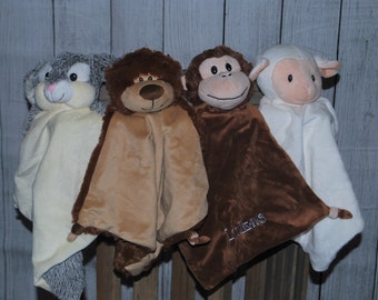 Personalized Baby Cubbie Comfort Blanket (13"), Baby Blanket, Stuffed Animal Blanket, Baby Snuggle Blanket,Baby Shower Gift,Stuffed Toy, Toy