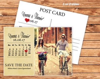Calendar Save-the-Date Calendar Invitations-Digital File-Printable Save-the-Date-Digital Save-the-Date-5x7 Digital Invitations-Wedding card