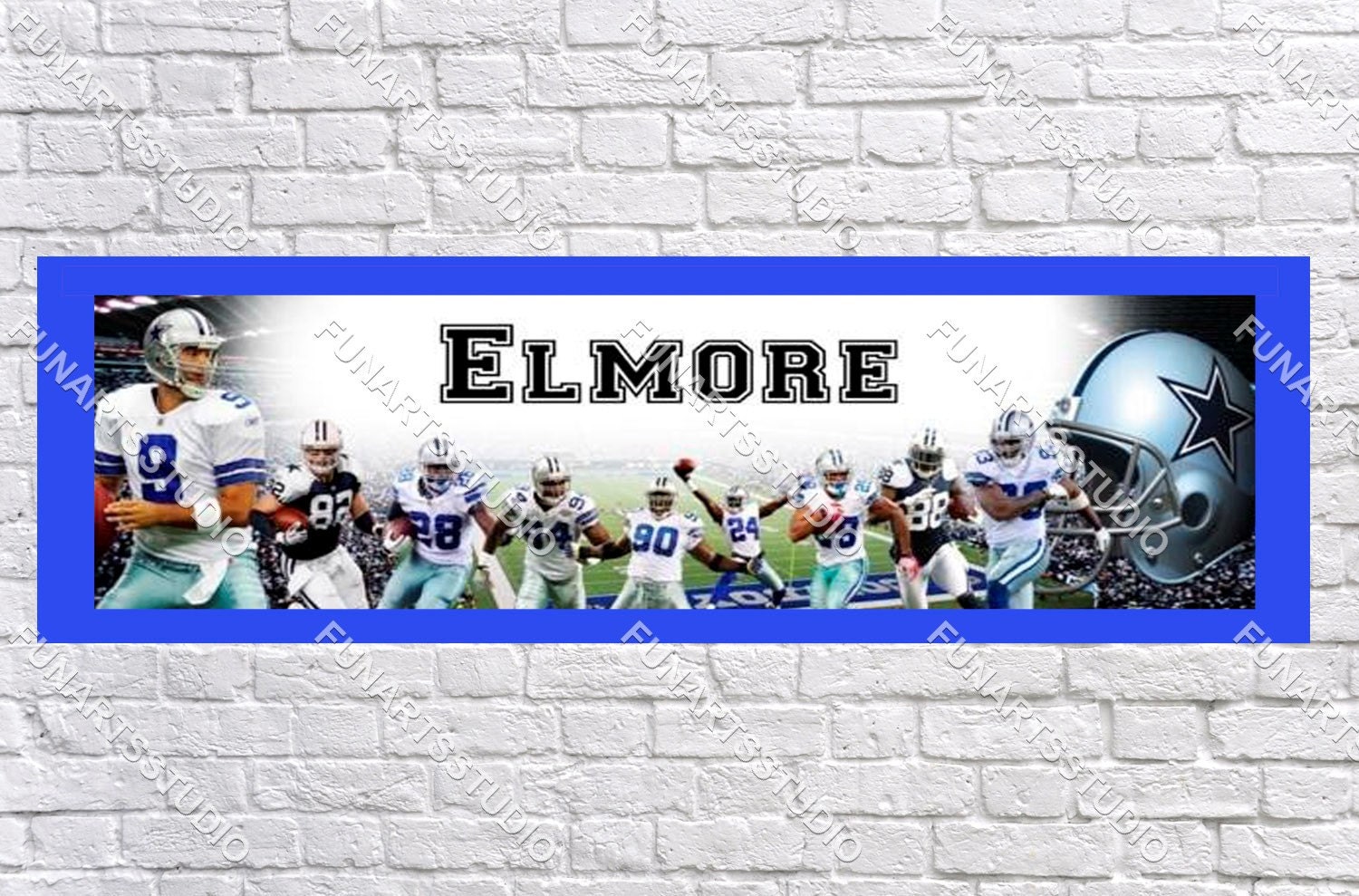 Personalized/Customized Dallas Cowboys Sport Poster with