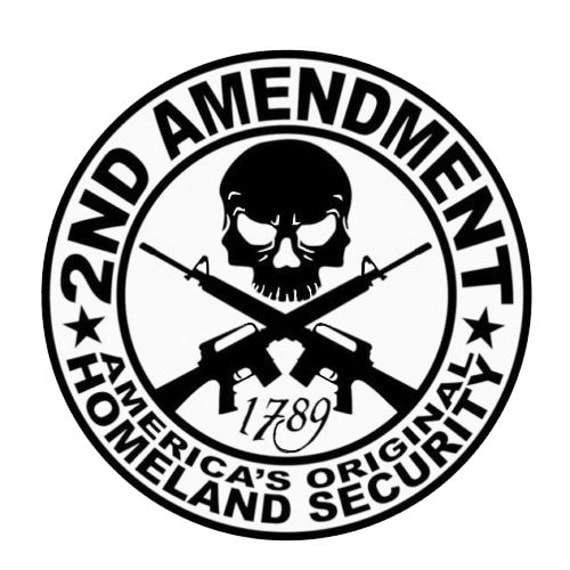 Vinyl Decal Sticker - 2nd Amendment Defender Decal for Windows, Cars, Laptops, Macbook, Yeti, Coolers, Mugs etc