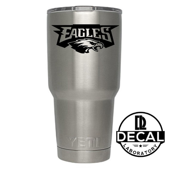 Yeti Decal Sticker - Philadelphia Eagles Decal Sticker For Yeti RTIC Rambler Tumbler Coldster Beer Mug