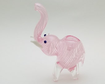 Premium Pink Elephant Animal Pipe - *THICK GLASS*