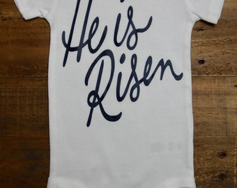 He is Risen onesie