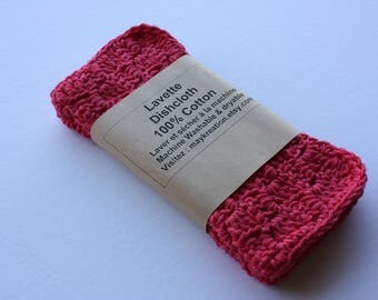 Set of 2 Crochet dishcloths, Washcloths, dishcloths