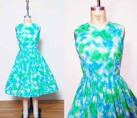 50s floral print