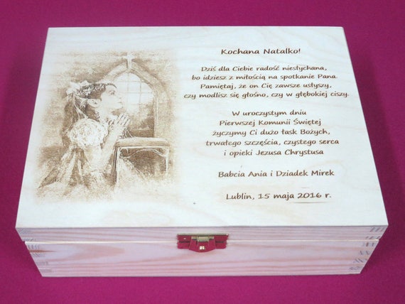 Items similar to 1st Communion Gift Personalized FirstCcommunion First