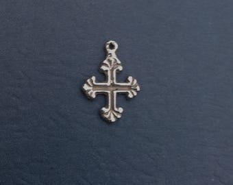 Sterling Silver Cross Charm