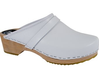 Original of Sweden clogs white clogs women's clogs of Mr. clogs MB